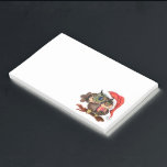 Post it Notes Christmas Baby Owl with Gift Post-it Klebezettel<br><div class="desc">Niedliches Baby Owl In Weihnachtsmütze und Geschenk - Gemälde Funny Bird Fun Collection - Wählen / Fügen Sie Ihren einzigartigen Text / Name / Farbe - Make Your Special Gift - Neu formatieren und verschieben / entfernen / Elemente hinzufügen - Bild / Text mit Anpassungstool. Malerei und Design von MIGNED....</div>