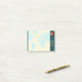Post-it Notes — Connect, World Klebezettel (Auf Schreibtisch)