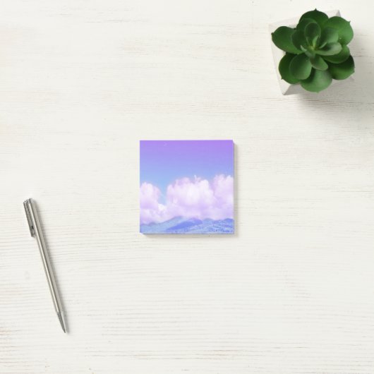 Post-It-Notes-cosy Lila Clouds Stationery Post-it Klebezettel (Büro)