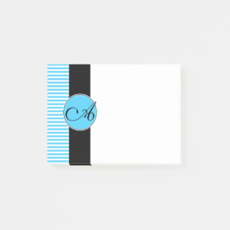 Post-It-Notes, Custom Monogram Post-it Klebezettel