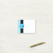 Post-It-Notes, Custom Monogram Post-it Klebezettel (Auf Schreibtisch)