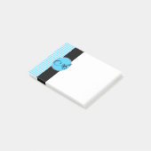 Post-It-Notes, Custom Monogram Post-it Klebezettel (angewinkelt)