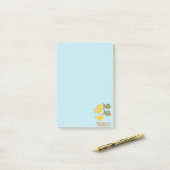 Post-It-Notes der Tropical School Post-it Klebezettel (Auf Schreibtisch)