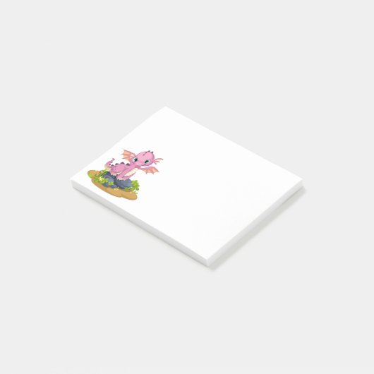 Post-it-Notes-Dragon Post-it Klebezettel (angewinkelt)