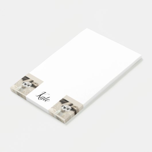 Post-it Notes Erdmännchen Klebezettel (angewinkelt)