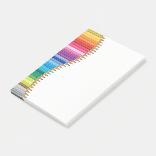 Post-it-Notes-farbige Stifte Post-it Klebezettel (angewinkelt)