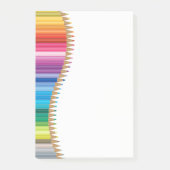 Post-it-Notes-farbige Stifte Post-it Klebezettel (Vorderseite)