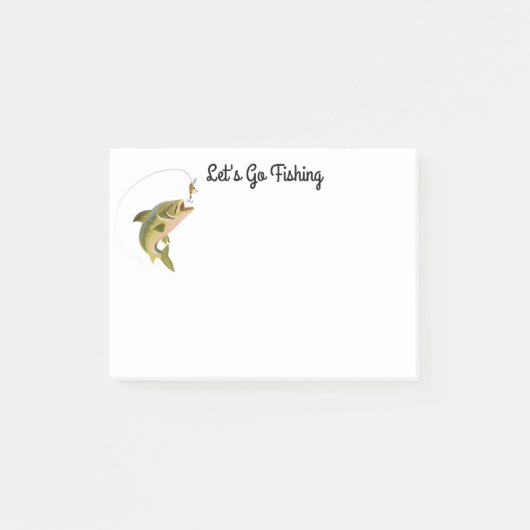 Post-it-Notes-Fischerei Post-it Klebezettel (Vorderseite)