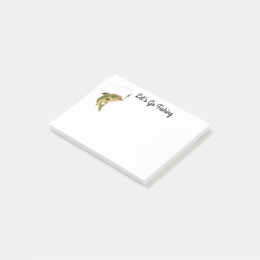 Post-it-Notes-Fischerei Post-it Klebezettel (angewinkelt)