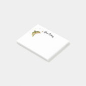 Post-it-Notes-Fishing Post-it Klebezettel (angewinkelt)