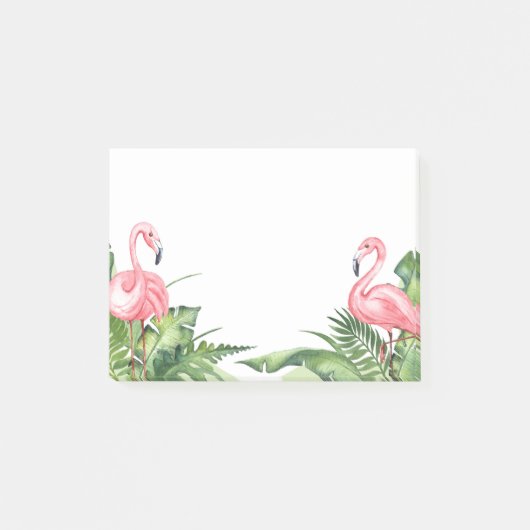 Post it Notes-Flamingo Post-it Klebezettel (Vorderseite)