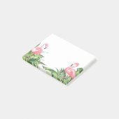 Post it Notes-Flamingo Post-it Klebezettel (angewinkelt)