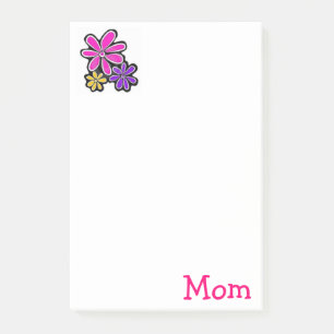 Post-it Notes Floral Klebezettel