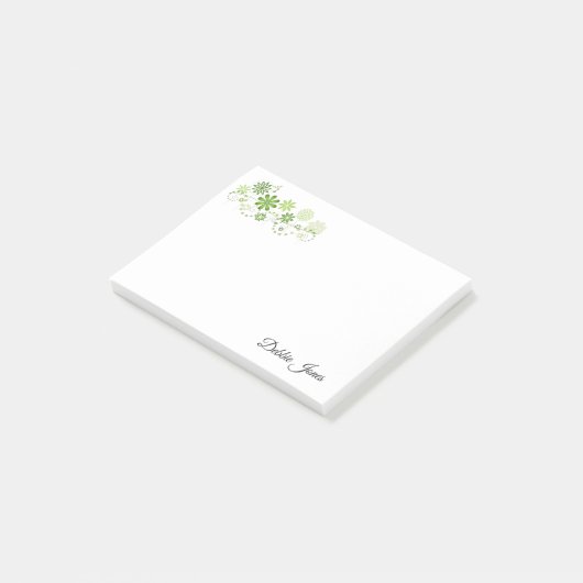 Post-it-Notes-floral Post-it Klebezettel (angewinkelt)