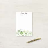 Post-it-Notes-floral Post-it Klebezettel (Auf Schreibtisch)