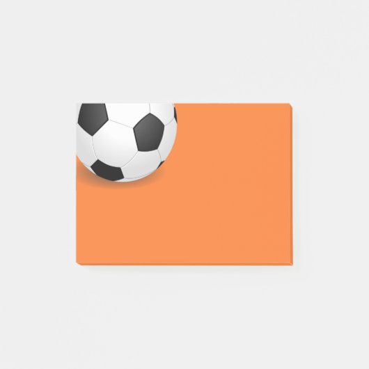 Post-it-Notes-Fußball-Ball Post-it Klebezettel (Vorderseite)