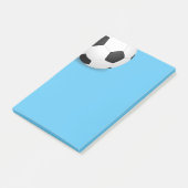 Post-it-Notes-Fußball-Ball Post-it Klebezettel (angewinkelt)