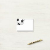 Post-it-Notes-Fußball-Ball Post-it Klebezettel (Auf Schreibtisch)