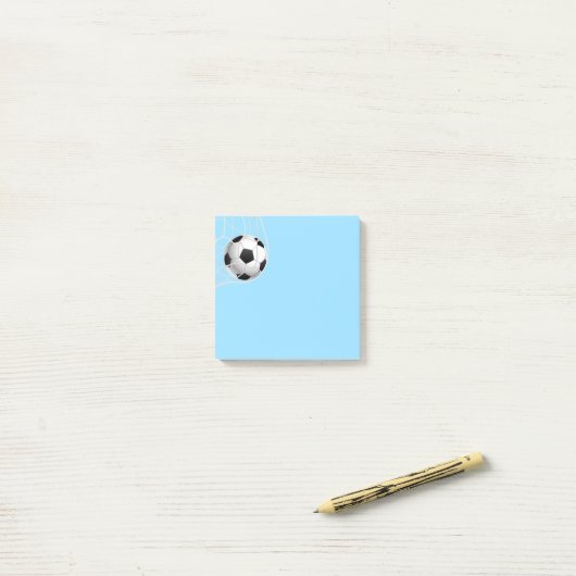 Post-it-Notes-Fußball-Ball Post-it Klebezettel (Auf Schreibtisch)