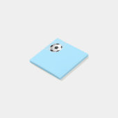 Post-it-Notes-Fußball-Ball Post-it Klebezettel (angewinkelt)