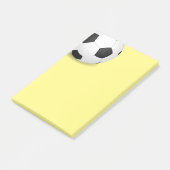 Post-it-Notes-Fußball-Ball Post-it Klebezettel (angewinkelt)