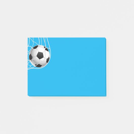 Post-it-Notes-Fußball-Ball Post-it Klebezettel (Vorderseite)