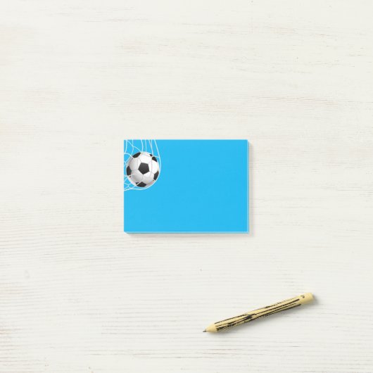 Post-it-Notes-Fußball-Ball Post-it Klebezettel (Auf Schreibtisch)