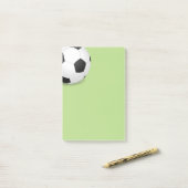 Post-it-Notes-Fußball-Ball Post-it Klebezettel (Auf Schreibtisch)