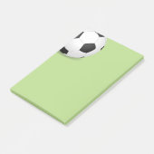 Post-it-Notes-Fußball-Ball Post-it Klebezettel (angewinkelt)
