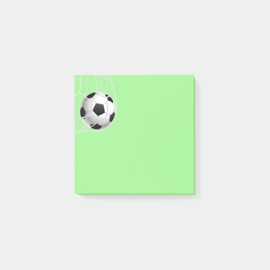 Post-it-Notes-Fußball-Ball Post-it Klebezettel (Vorderseite)