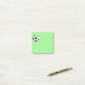 Post-it-Notes-Fußball-Ball Post-it Klebezettel (Auf Schreibtisch)