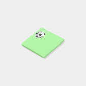 Post-it-Notes-Fußball-Ball Post-it Klebezettel (angewinkelt)