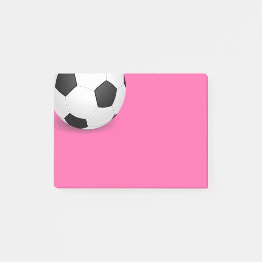 Post-it-Notes-Fußball-Ball Post-it Klebezettel (Vorderseite)