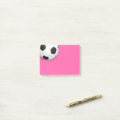 Post-it-Notes-Fußball-Ball Post-it Klebezettel (Auf Schreibtisch)