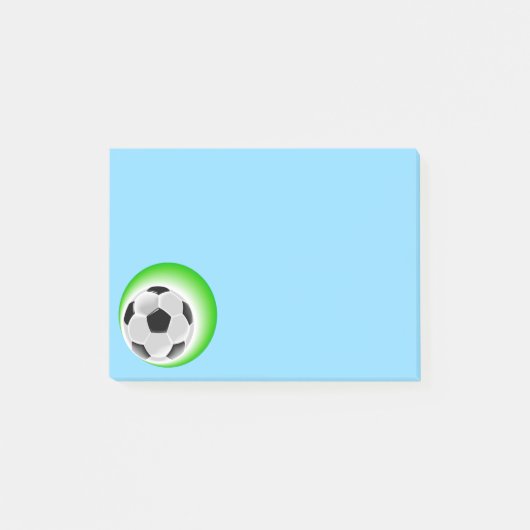 Post-it-Notes-Fußball-Ball Post-it Klebezettel (Vorderseite)