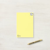 Post-it Notes Fußball Klebezettel (Auf Schreibtisch)