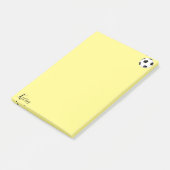 Post-it Notes Fußball Klebezettel (angewinkelt)