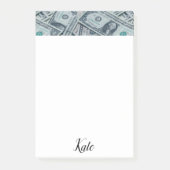 Post-it Notes Geld Klebezettel (Vorderseite)