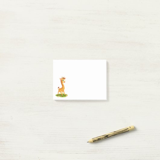 Post-it-Notes-Giraffe Post-it Klebezettel (Auf Schreibtisch)