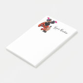 Post-it Notes Gym wird zu Post-it Notiz Gym überse (angewinkelt)