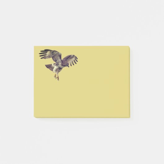 Post it notes Hawk Post-it Klebezettel (Vorderseite)