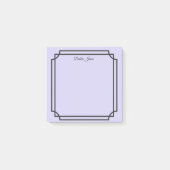 Post-it-Notes-Individuelle Name Post-it Klebezettel (Vorderseite)