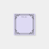 Post-it-Notes-Individuelle Name Post-it Klebezettel (Vorderseite)