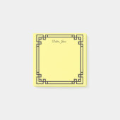 Post-it-Notes-Individuelle Name Post-it Klebezettel (Vorderseite)