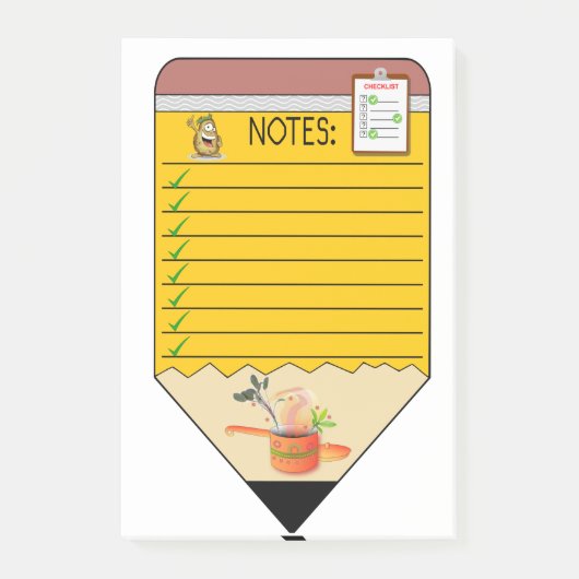 Post-it Notes Kartoffelsuppe Klebezettel (Vorderseite)