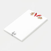 Post-it Notes Kitten Red Umbrella Klebezettel (angewinkelt)