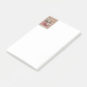 Post-it Notes Küchenchef Rotweintrauben Klebezettel (angewinkelt)