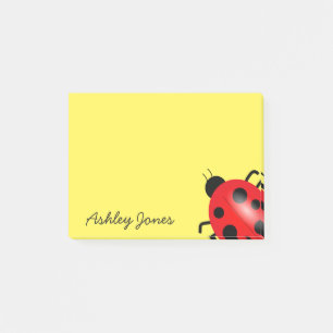 Post-it-Notes-Ladybug Post-it Klebezettel