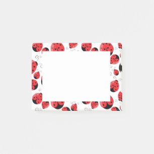 Post-it-Notes-Ladybug Postit-Notes Post-it Klebezettel