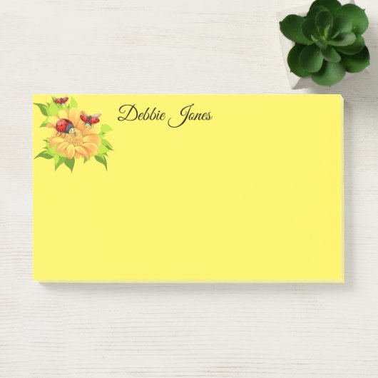 Post-it-Notes-Ladybugs Post-it Klebezettel (Büro)